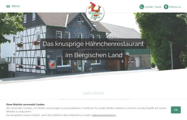 Hähnchen Ewald - Hähnchenrestaurant im Bergischen Land