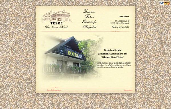 Teske - Das kleine Hotel