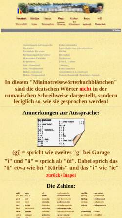 Vorschau der mobilen Webseite www.karpatenwilli.com, Wörterbuch Deutsch-Rumänisch