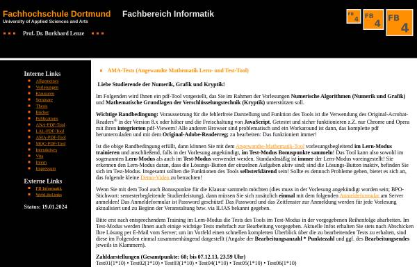 Vorschau von www.inf.fh-dortmund.de, Basiswissen Angewandte Mathematik