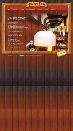 Vorschau der mobilen Webseite www.goldenpub.at, Golden Pub