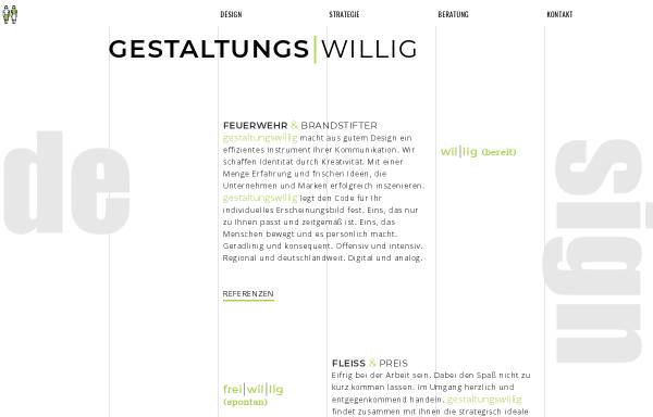 Vorschau von www.gestaltungswillig.de, Annette Willig - Gestaltungswillig