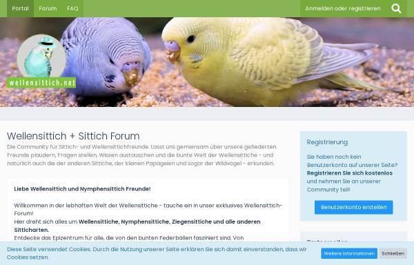 Wellensittich-Forum