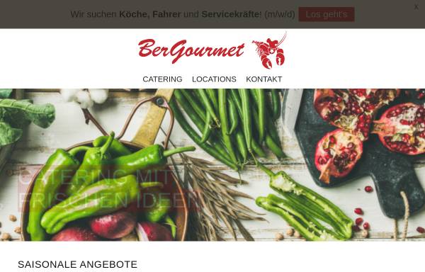 Vorschau von www.bergourmet.de, Ber Gourmet