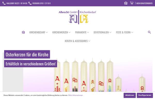 Vorschau von www.christlicheartikel.de, Albrecht GmbH