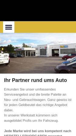 Vorschau der mobilen Webseite www.auto-lausitz.de, Autohaus Fritzsche GmbH