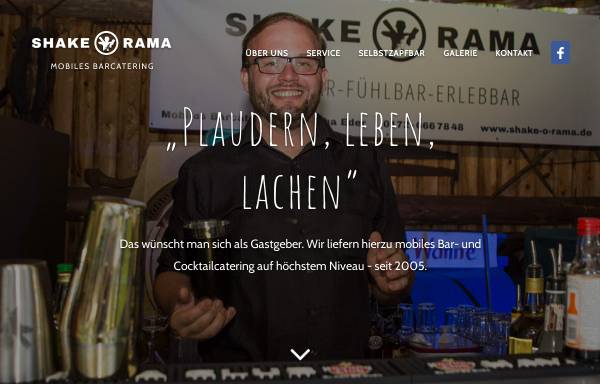 Vorschau von www.shake-o-rama.de, Shake o Rama - F.Feß und S.Kiepsch GbR