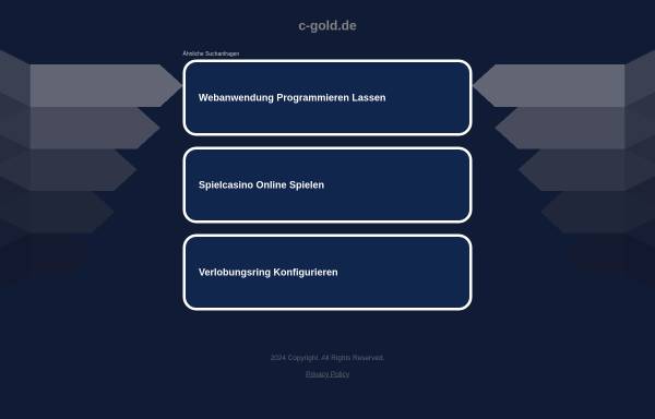 Vorschau von c-gold.de, C-Gold - Online Gold