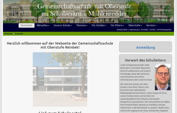 Vorschau von www.gemeinschaftsschule-reinbek.de, Gemeinschaftsschule Reinbek