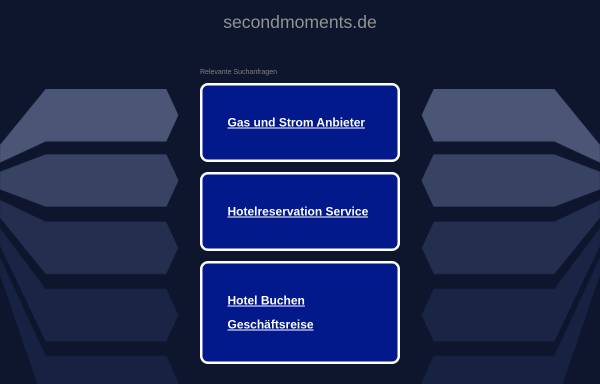 Vorschau von www.secondmoments.de, Second Moments