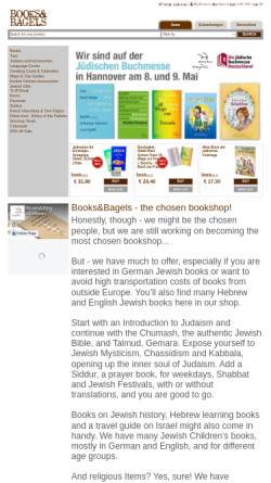 Vorschau der mobilen Webseite www.booksnbagels.com, Books and Bagels