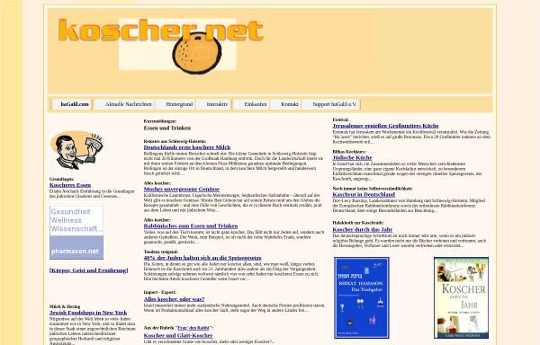 Vorschau von www.koscher.net, Danels Feinkost