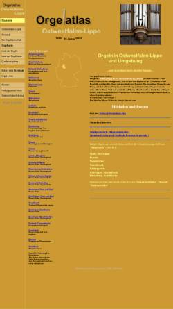 Vorschau der mobilen Webseite www.orgel-owl.de, Orgelatlas Ostwestfalen-Lippe