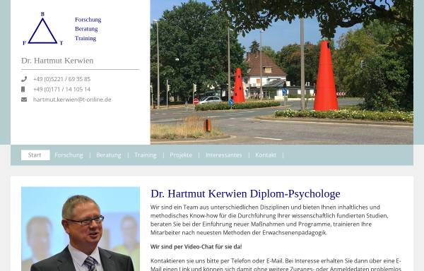 Vorschau von www.dr-kerwien.de, Dr. Hartmut Kerwien