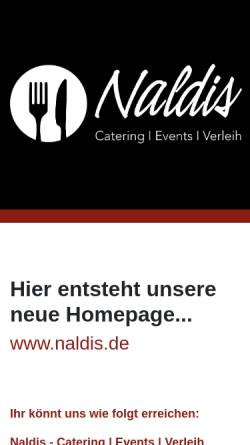 Vorschau der mobilen Webseite www.schlemmerstube-eiterfeld.de, Restaurant Schlemmerstube