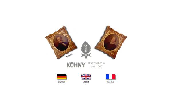 Vorschau von www.kuehny-blattgold.de, Kühny Blattgold