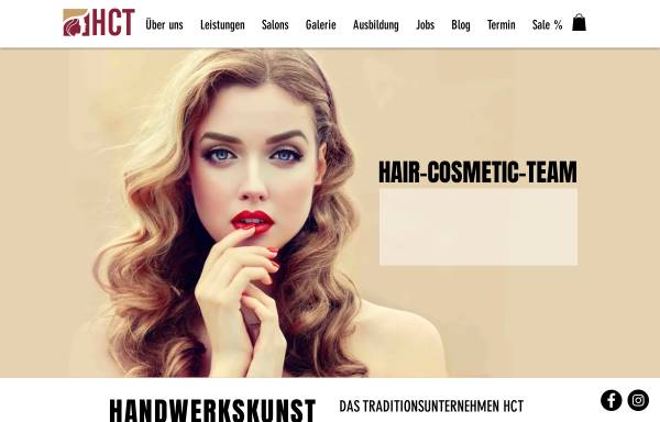 Vorschau von www.haircosmeticteam.de, Hair-Cosmetic-Team GmbH