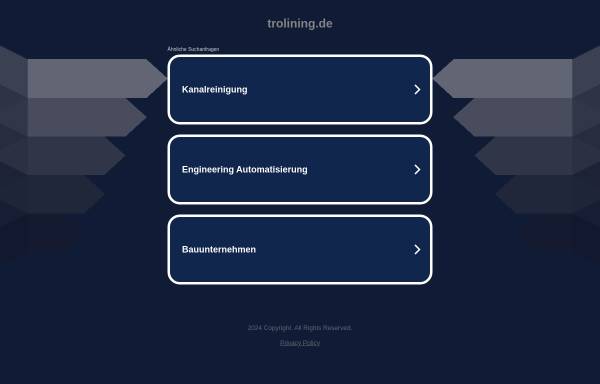 Vorschau von www.trolining.de, Trolining GmbH