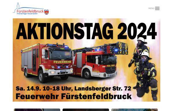 Vorschau von www.feuerwehr-ffb.de, Freiwillige Feuerwehr Fürstenfeldbruck