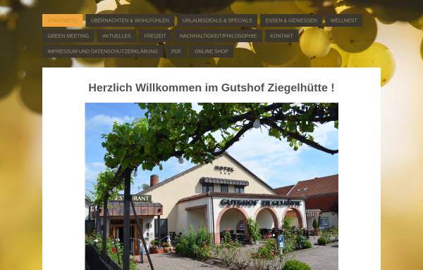 Vorschau von s410524528.website-start.de, Gutshof Ziegelhütte