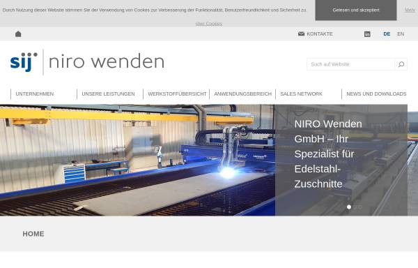 Vorschau von www.niro-wenden.de, NIRO-Wenden GmbH