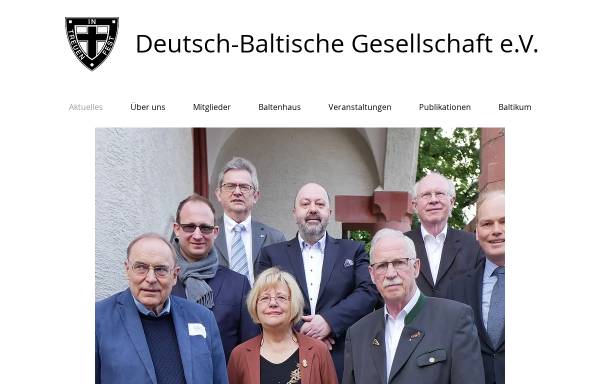 Vorschau von www.deutsch-balten.de, Deutsch-Baltische Gesellschaft e.V.