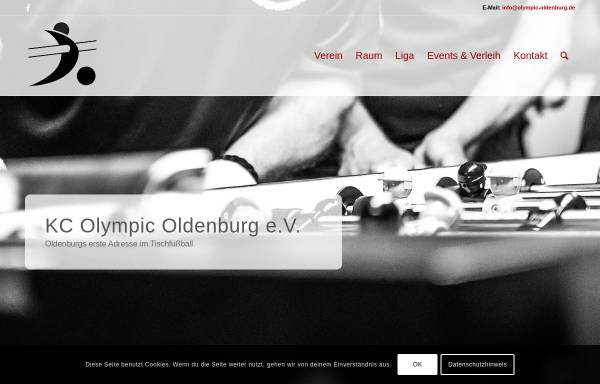 Vorschau von www.olympic-oldenburg.de, Kicker-Club Olympic Oldenburg e.V.