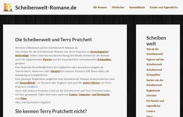 Vorschau von www.scheibenwelt-romane.de, Scheibenwelt-Romane.de