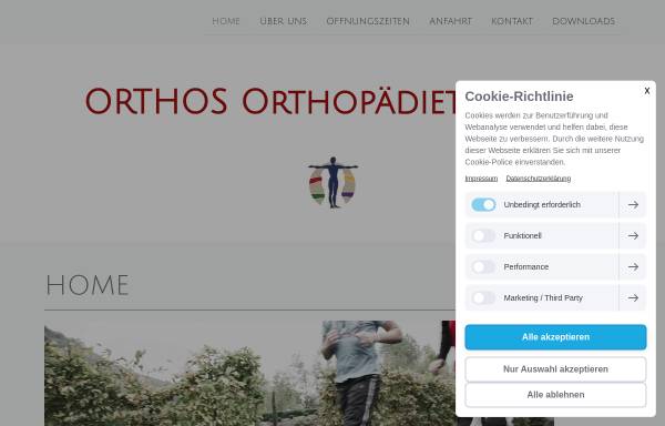Vorschau von www.orthos-ot.de, Orthos Orthopädietechnik Andreas Golczuk e.K.