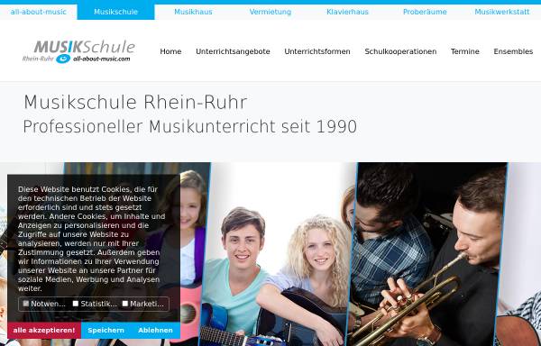 Vorschau von www.musikschule-rhein-ruhr.de, Musikschule Rhein-Ruhr gGmbH