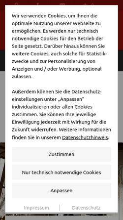 Vorschau der mobilen Webseite www.fliesen-kuhls.de, Fliesen Kuhls