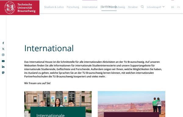 Vorschau von www.tu-braunschweig.de, International Office
