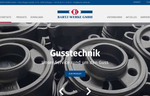 Vorschau von www.bartz-server.de, Bartz-Werke GmbH