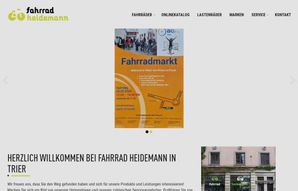 Vorschau von www.fahrrad-heidemann.de, Fahrrad Heidemann