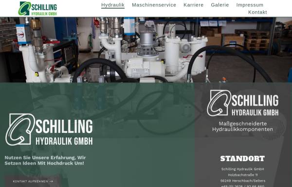 Vorschau von gushydraulik.de, Gross + Schilling Hydraulik GmbH