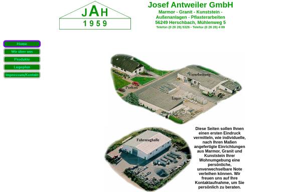 Vorschau von www.antweiler-info.de, Josef Antweiler GmbH