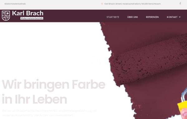 Vorschau von www.malerbetrieb-brach.de, Karl Brach GmbH