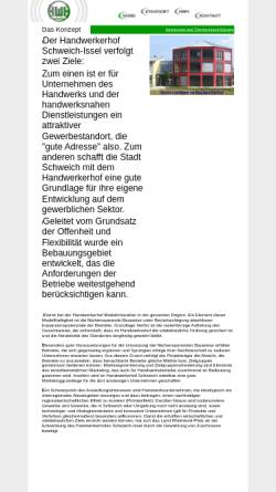 Vorschau der mobilen Webseite hwh-schweich.de, Handwerkerhof Schweich-Issel
