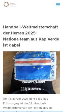 Vorschau der mobilen Webseite kapverde-journal.de, Kapverde-Journal