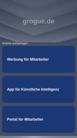 Vorschau der mobilen Webseite lagoa.grogue.de, Lagoa Nhâ Terra