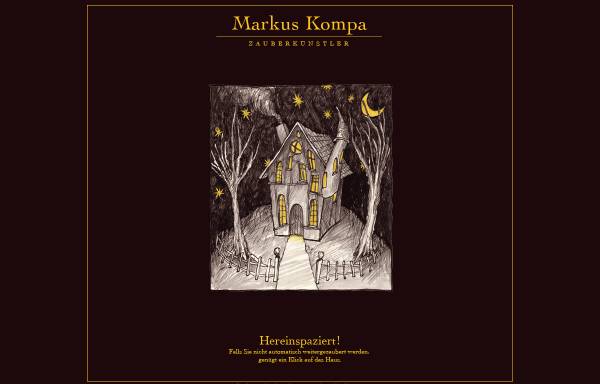 Vorschau von www.markuskompa.de, Markus Kompa, Zauberkünstler