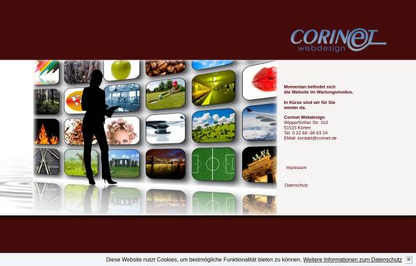 Vorschau von www.corinet.de, Corinet Webdesign