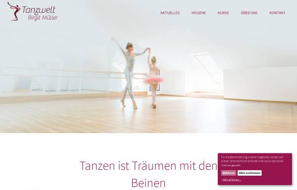 Vorschau von www.worldofdance-aachen.de, World of Dance by Birgit Müller