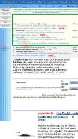 Vorschau der mobilen Webseite www.didaktikmat2chem.de, Mathematik in den Naturwissenschaften