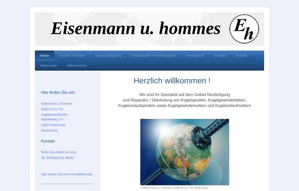 Eisenmann u. Hommes Präzisions-Spindelfabrik GmbH & Co. KG