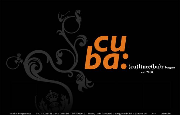 Vorschau von www.cuba-club.at, Cuba Club
