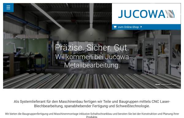Vorschau von www.jucowa.de, Jucowa Metallbearbeitung GmbH