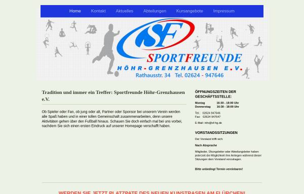 SportFreunde Höhr-Grenzhausen e.V.