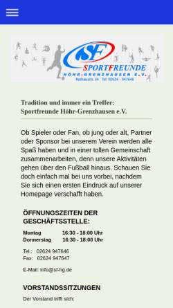 SportFreunde Höhr-Grenzhausen e.V.