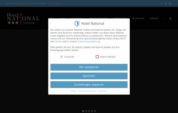 Vorschau von www.hotel-national.de, Hotel National
